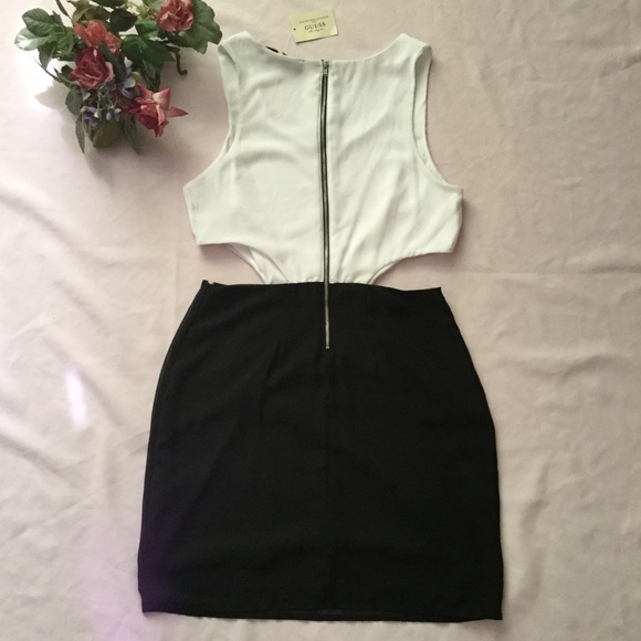 ✨HP🌟 Flirty Black/White Dress🕶🖤 - Picture 2 of 3